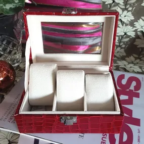 Watch Box 3 Pillow TJ6 Red