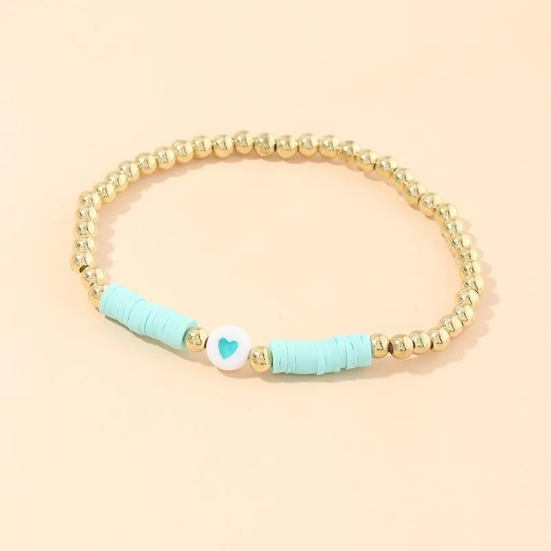 Wholesale color soft ceramic shell bracelets JDC-BT-e023