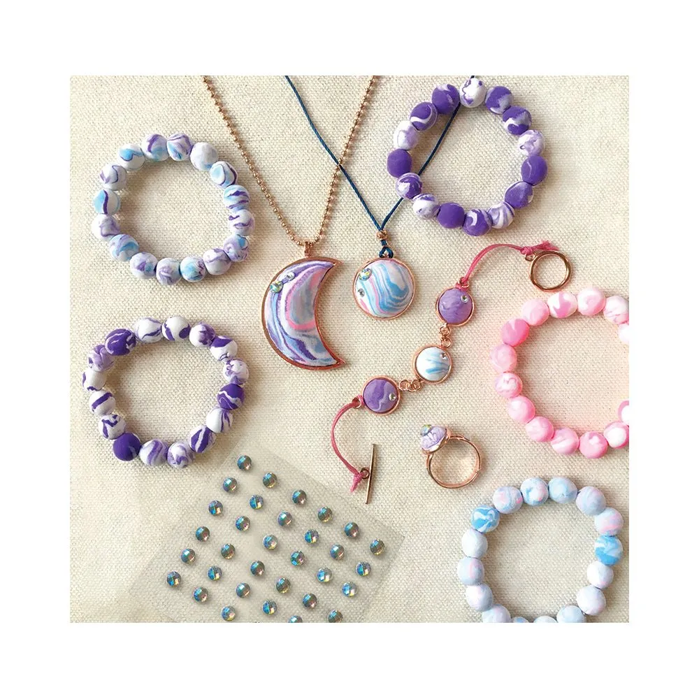 Wish*Craft Marbled Moon Phase Jewellery