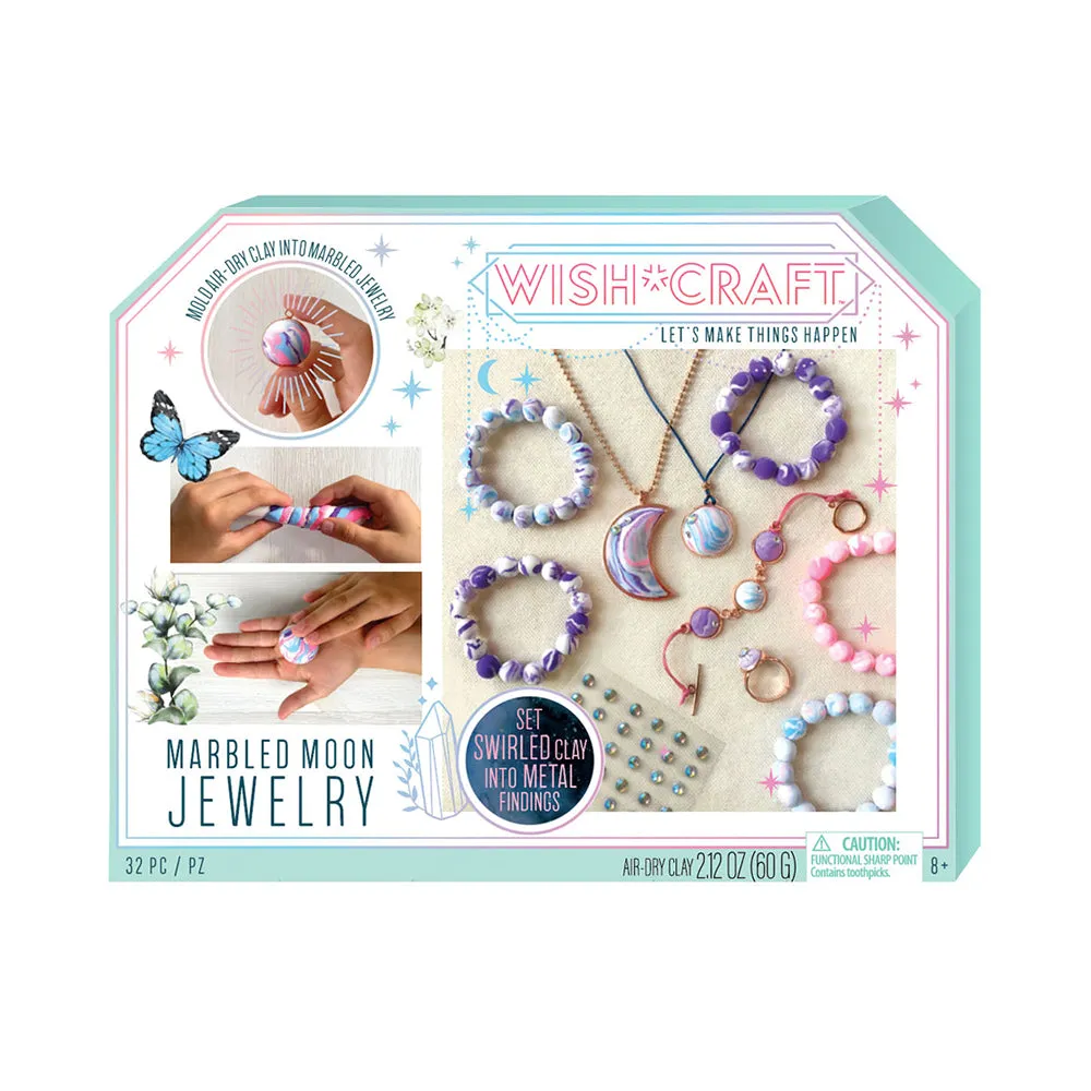 Wish*Craft Marbled Moon Phase Jewellery