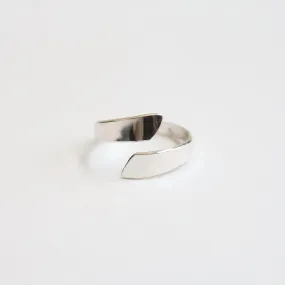 Wrapped Single Coil Ring - Sterling Silver