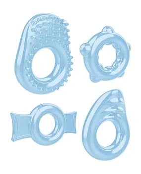 Zero Tolerance Ring A Ding Ding Set Of 4 Cock Rings
